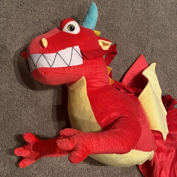 Toddler Dragon Costume Halloween One Size Fits Most NWT - Picture 3 of 7